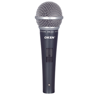 DM-222 OKSN micrófono de mano dinámico con cable
