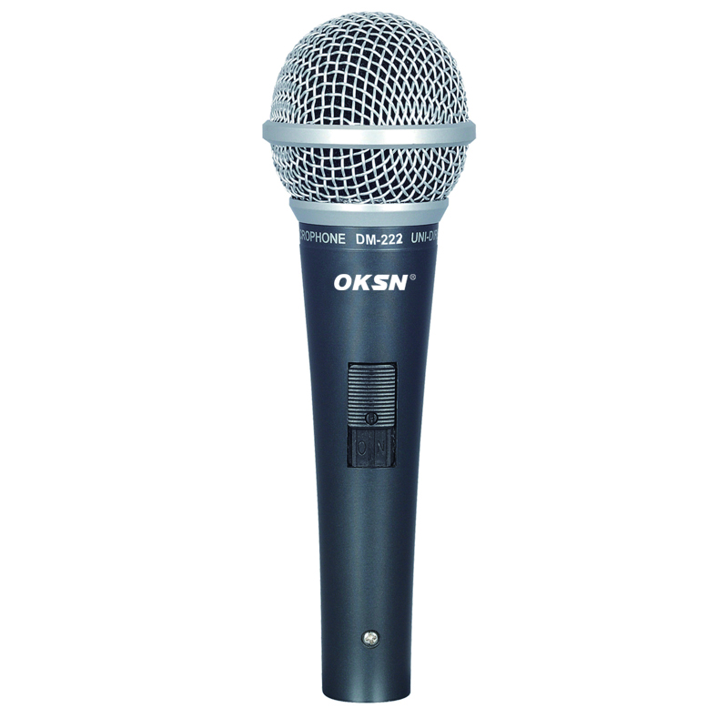 DM-222 OKSN micrófono de mano dinámico con cable