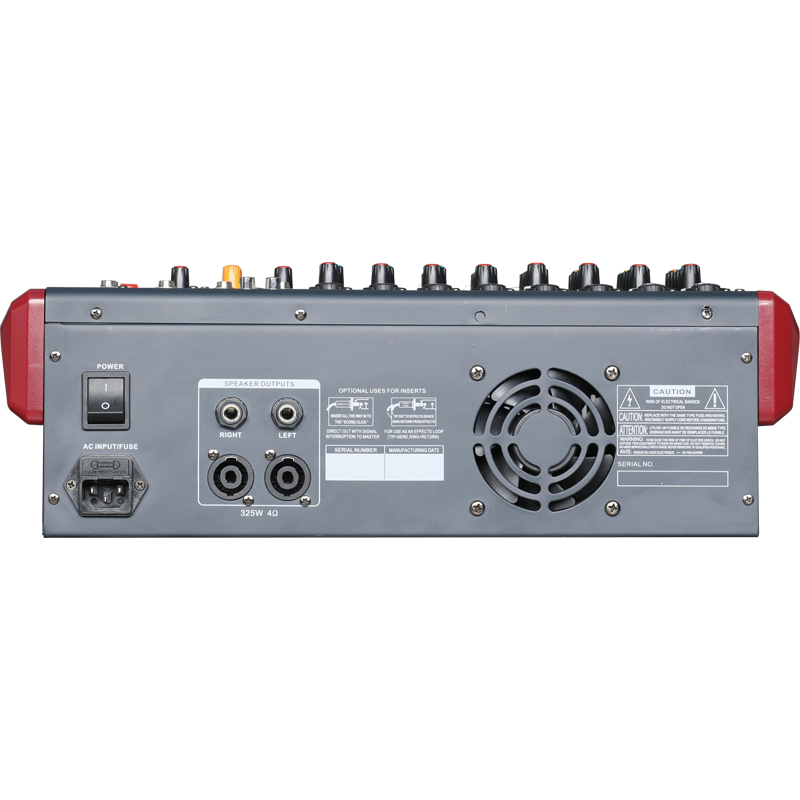 Mezclador de sonido KV-832 8 canales